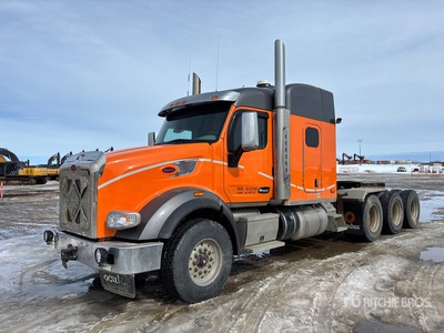 2020 Peterbilt 567 8x6 Tri/A Sleeper Truck Tractor
