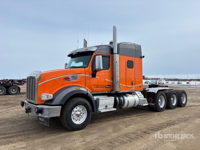 2020 Peterbilt 567 8x6 Tri/A Sleeper Truck Tractor