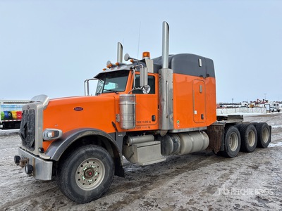 2015 Peterbilt 367 8x6 Tri/A Sleeper Truck Tractor