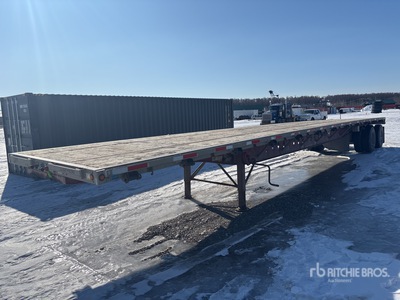 2009 Lode King 48 ft T/A Przyczepa płaska