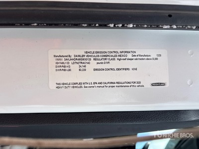 2021 Freightliner Cascadia 126 Cabina con cuccetta per trattore stradale