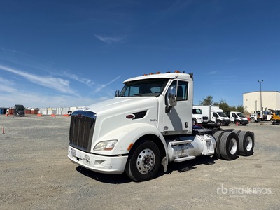 2012 Peterbilt 587 6x4 Ciągnik siodłowy T/A z kabiną dzienną