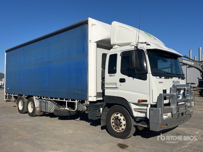 2018 Isuzu Giga CXY 455 6x4 Curtain Side Truck