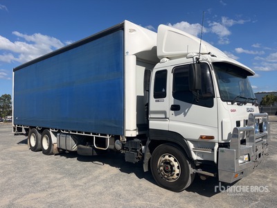 2018 Isuzu Giga CXY 455 6x4 Curtain Side Truck