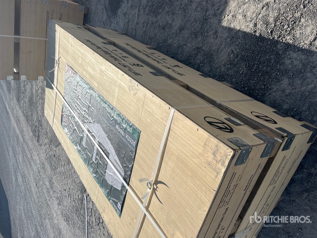2026 KJ K3325 Double Garage Metal Shed (Unused)