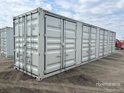 2025 40 ft High Cube Multi-Door Opslag container