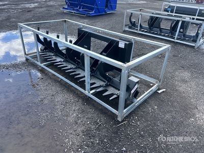 2026 Suihe 84 in 7 Shank Front-Mounted Skid Steer Desfondadora (Unused)