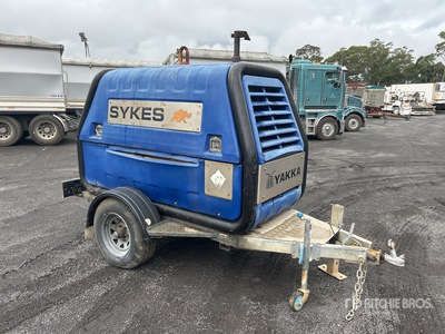 2007 Sykes Trailer-Mounted Water Pump