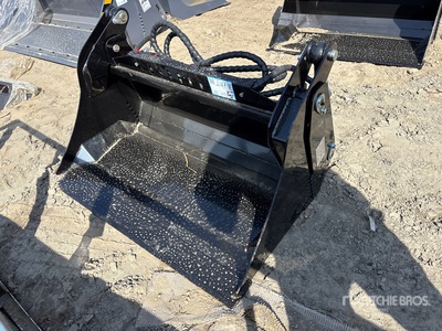 2026 GIYI GY-XKH39 39 in 4 in 1 Mini Skid Steer Bucket (Unused)