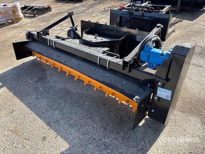 2026 GIYI GY-LPR71 71 in Skid Steer Power Rake Divers - Accessoires pour chargeuse à différentiel (Unused)