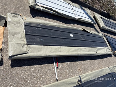 Quantity of (50) 2026 SKLP SKH50 12 ft Galvalume Steel Sheets Siding Roofing Baustahl (Unused)