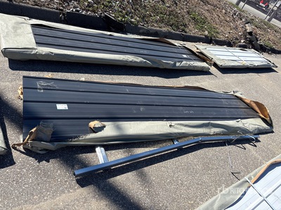 Quantity of (50) 2026 SKLP SKH50 12 ft Galvalume Steel Sheets Siding Roofing Baustahl (Unused)