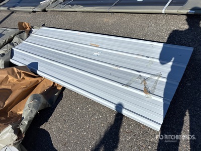 Quantity of (50) 2026 SKLP SK-XH50 10 ft Galvalume Sheets Siding Roofing Telaio in metallo (Unused)