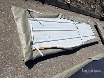 Quantity of (50) 2026 SKLP SK-XH50 10 ft Galvalume Sheets Siding Roofing Baustahl (Unused)