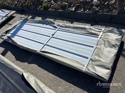 Quantity of (50) 2026 SKLP SK-XH50 10 ft Galvalume Sheets Siding Roofing Telaio in metallo (Unused)