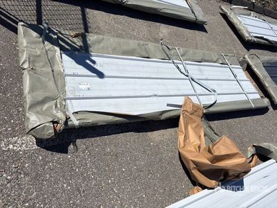 Quantity of (50) 2026 SKLP SK-XH50 10 ft Galvalume Sheets siding Roofing Baustahl (Unused)