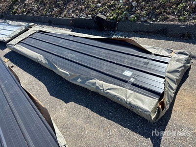 Quantity of (100) 2026 SKLP SKH100 12 ft Galvalume Sheets Siding Roofing Telaio in metallo (Unused)