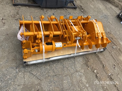 Quantity of (8) 2026 GIYI GYA-8 Mini Excavator Attachments - Fits Cat 301 (Unused)