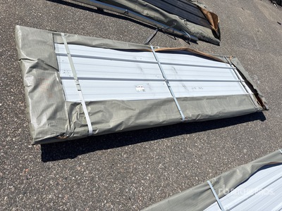 Quantity of (50) 2026 SKLP SK-XH50 10 ft Galvalume Sheets Siding Roofing Baustahl (Unused)
