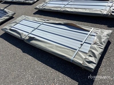 Quantity of (50) 2026 SKLP SK-XH50 10 ft Galvalume Sheets Siding Roofing Structural Steel (Unused)