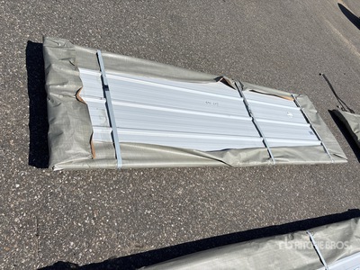 Quantity of (50) 2026 SKLP SK-XH50 10 ft Galvalume Sheets Siding Roofing Baustahl (Unused)