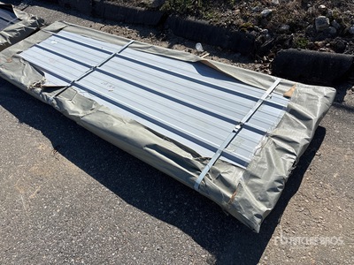 Quantity of (50) 2026 SKLP SK-XH50 10 ft Galvalume Sheets Siding Roofing Structural Steel (Unused)