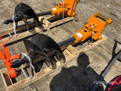 2026 GIYI 16 in Excavator Auger - Fits CAT 305 (Unused)