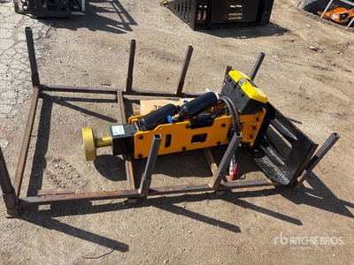 2026 GIYI GY-D680 Skid Steer Post Driver (Unused)