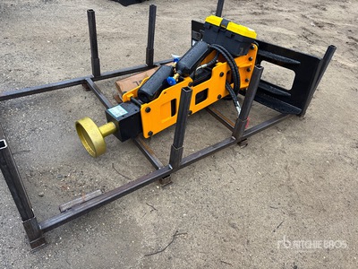 2026 GIYI GY-D680 Skid Steer Post Driver (Unused)