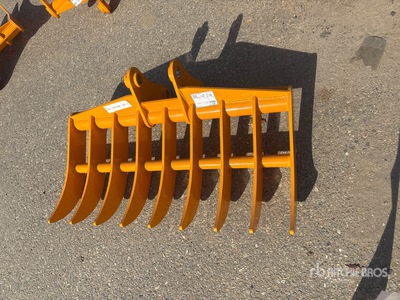 2026 GIYI Excavator Rake - Fits Cat 305 (Unused)
