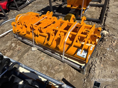 Quantity of (8) 2026 GIYI GYA-8 Mini Excavator Attachments (Unused)