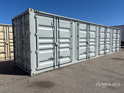 2026 40 ft High Cube Multi-Door Storage Container (Unused)