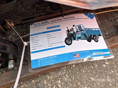 2026 SDLOOL SL-EC15 Three-Wheel Scooter (Unused)