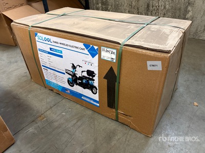 2026 SDLOOL SL-D3 48V Electric Tricycle (Unused)