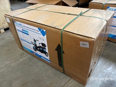 2026 SDLOOL SL-D3 48V Electric Tricycle (Unused)