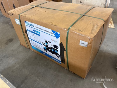 2026 SDLOOL SL-D3 48V Electric Tricycle (Unused)