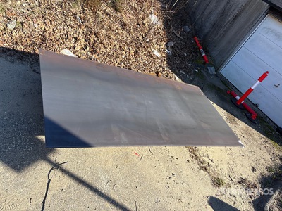 2026 SKLP x 10 ft (.4 in Thick) Stahlplatten (Unused)