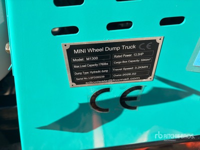 2026 SDLOOL SL-M1300 Dumper (Unused)