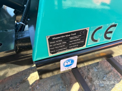 2026 SKLP SL-MT800 Mixer Concrete Buggy (Unused)