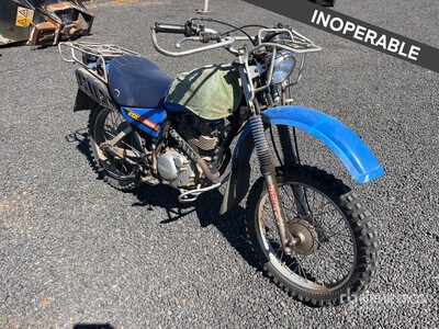 Yamaha Ag200 190 cc Moto personnalisé (Inoperable)