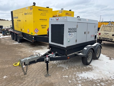 2020 Wacker Neuson G50 38 kW Mobile Generator Set