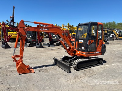 1995 Kubota K-035 Mini Excavator