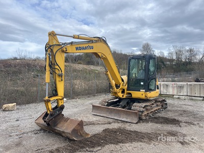 2016 Komatsu PC80MR-3 Pelle Sur Chenilles Tracked Excavator (Inoperable)