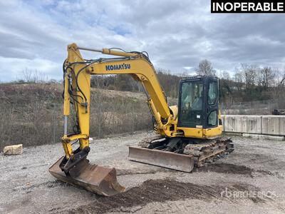 2016 Komatsu PC80MR-3 Pelle Sur Chenilles Tracked Excavator (Inoperable)