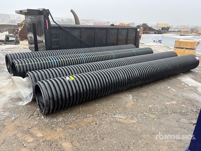 Quantity of (4) 20 in x 20 ft HDPE Culverts