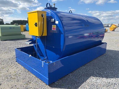 2026 Emiliana Serbatoi TF9/50 9000 L Steel Storage and Dispensing Tank with containment dike Fuel Tank (Unused)