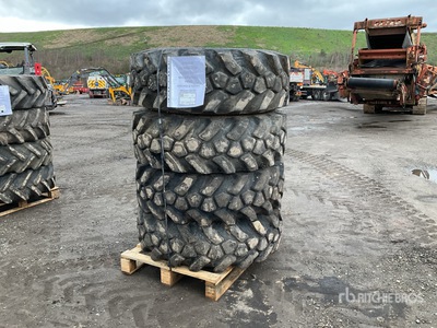Quantity of (4) 15.5R25 Tires