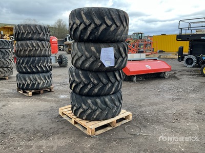 Quantity of (4) 500/60R22.5 Tires