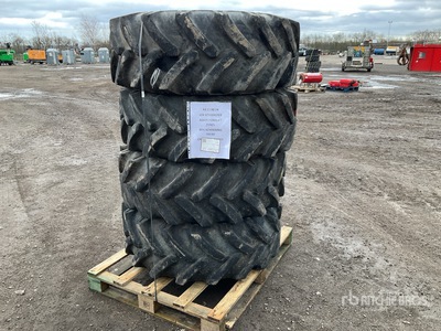 Quantity of (4) 15/80R24 Tires