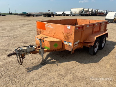 2019 Miska MD DUMP 610 10 ft T/A Dump Utility Trailer